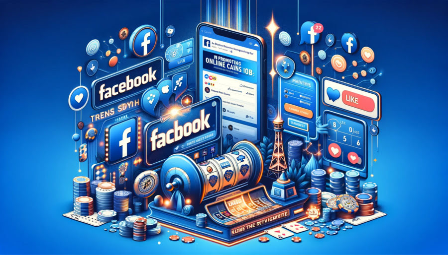 Promovering af onlinekasinoer på Facebook