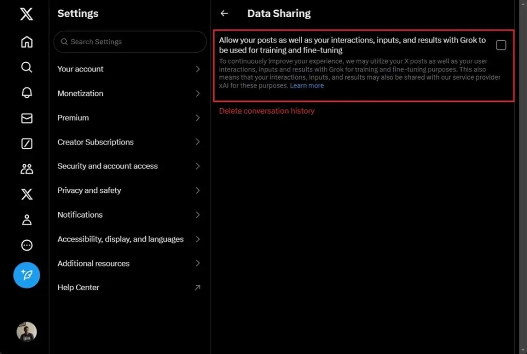 social media privacy setting