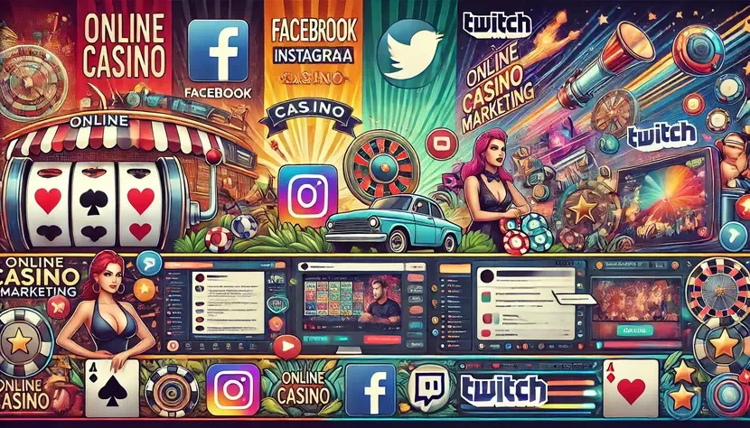 Livestreams in casino marketing