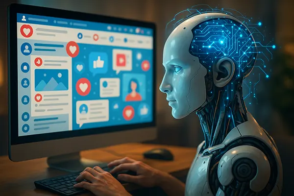 Interazione digitale AI
