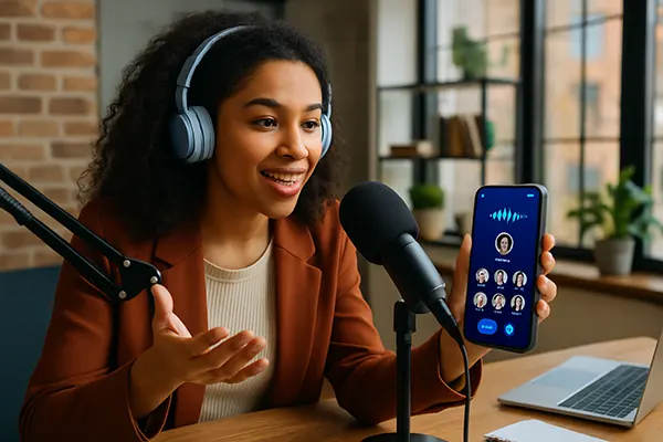 Conversación digital en vivo