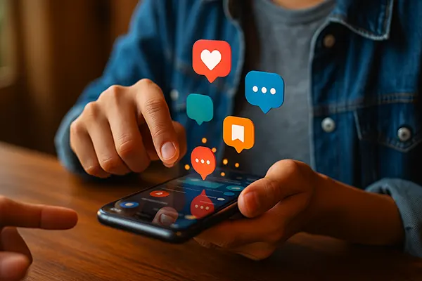 visibilité contenu social