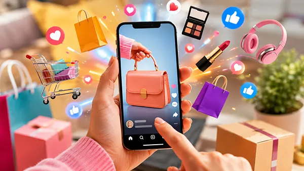 Social media aankoop